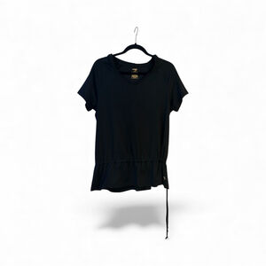 Danskin Now Women's Drawstring Hem Hooded Tee - Size L/G (b2)